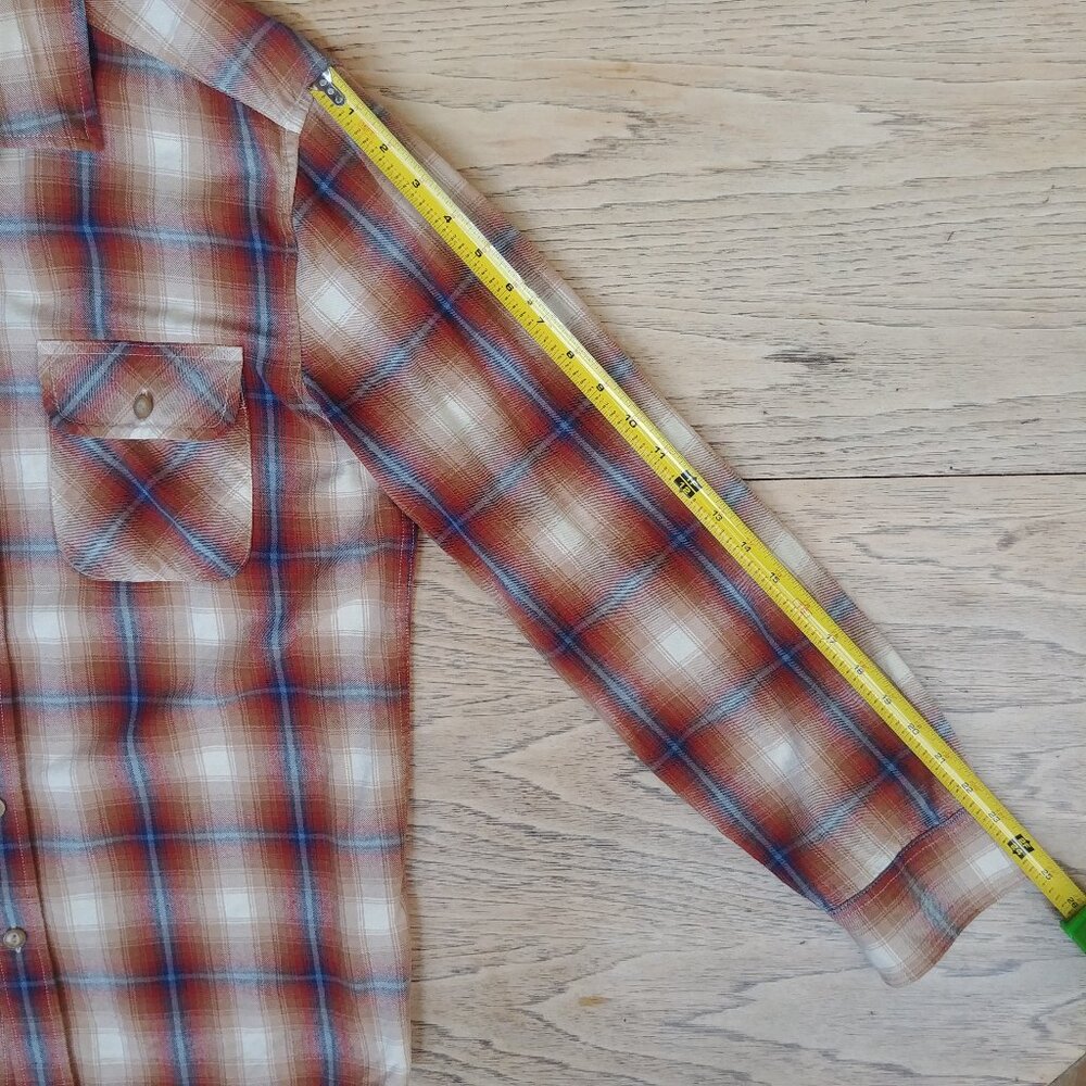 Pendleton Men Medium Thick Sturdy 100% Cotton But… - image 8